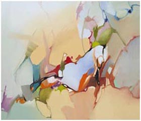 Ann Beth Abstract paintings